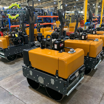 Mini Roller 600kg Walk Behind Double Drum Roller