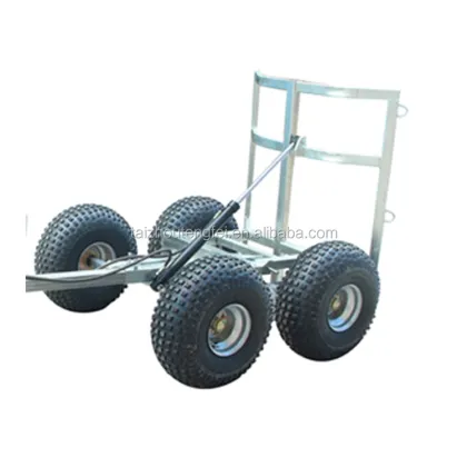 Small Outdoor Car Trailers and Cargo Utility Motorbike Trailers