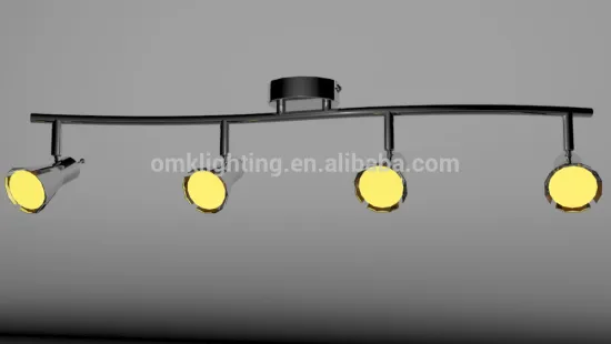 home/booth room decoration iron led spot light with GU10