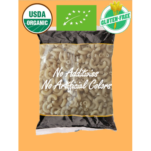 Pasta vegetariana sin gluten de arroz integral