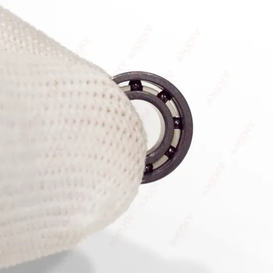 R188 Si3N4 10 Silicon Nitride Balls PEEK Retainer HXHV Small Full Ceramic Ball Bearing 6.35x12.7x4.762mm