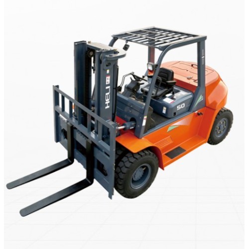 Kapasitas 5 ton forklift diesel 1220mm panjang garpu CPCD50