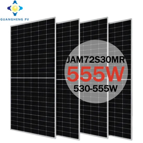 High-Power JA Solar Panels: 530W to 555W Photovoltaic Panels in 2M x 1M Size
