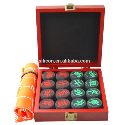 Eco-friendly Durable Chinese Chess Set of Silicon Series