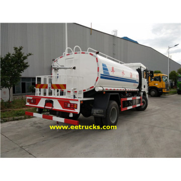 Tanques de água SHACMAN 11 Ton Truck