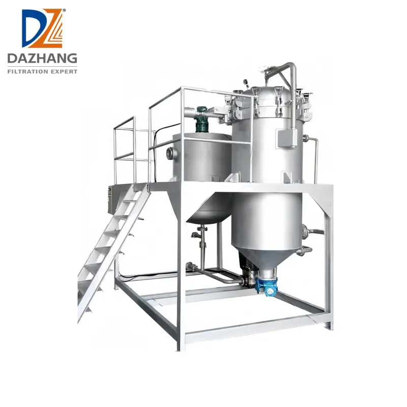 Vertical Leaf Filter with Auto Cake Discharging System