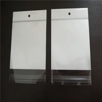 hanging hole seal sealing bag