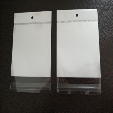 hanging hole seal sealing bag