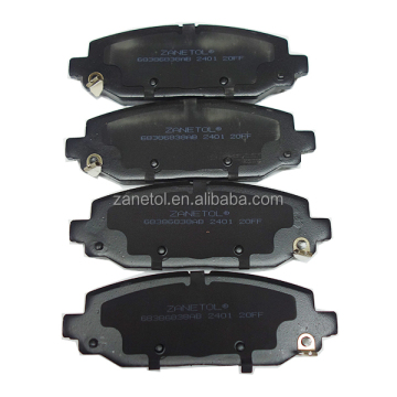 ZANETOL Rear Brake Pads for Wrangler JL 2018-2023