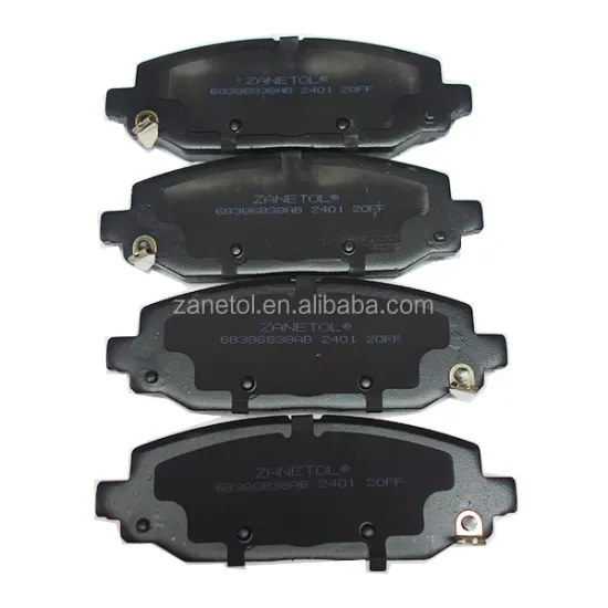 ZANETOL Rear Brake Pads for Wrangler JL 2018-2023