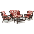 Rattan double sofa chair