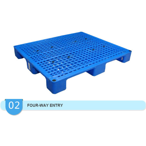 Industrial warehouse racking hdpe plastic pallets