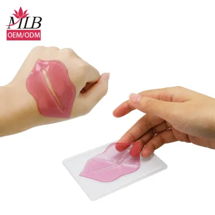 Korea Whitening Plump Lip Mask Hydrogel Peach Lip Mask