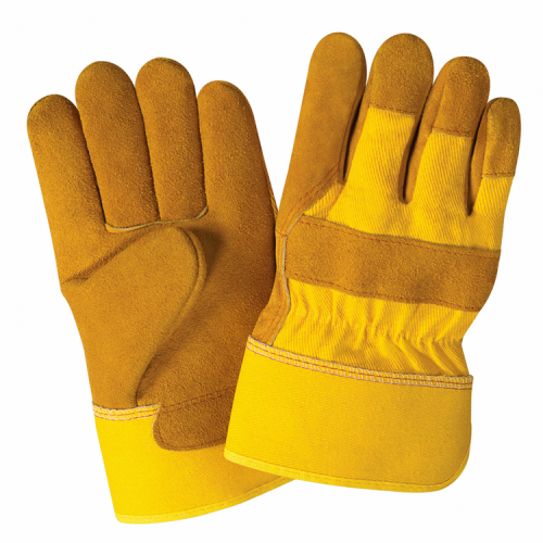 Gants de travail industriels en cuir véritable de haute qualité