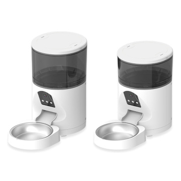 Smart WiFi Pet Feeder: 4L Automatic Dog Food Dispenser with Remote Control App