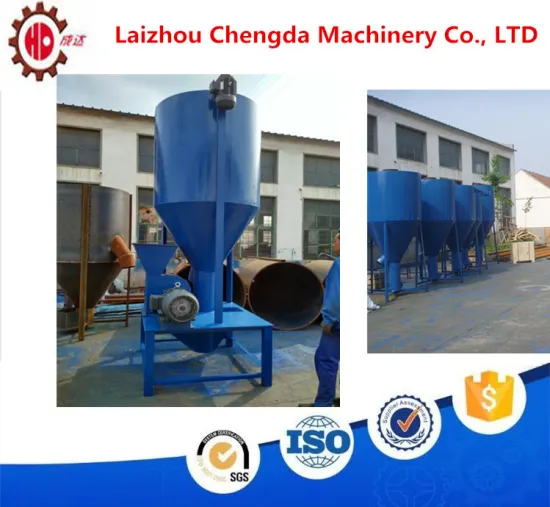 Vertical type animal feed mixer/ feed mixer for sale