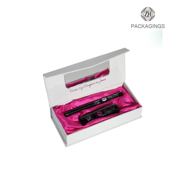 New design custom eyelash box packaging white