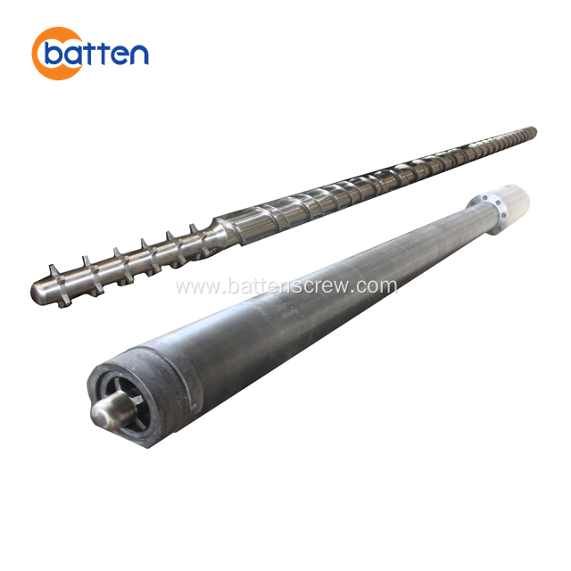 Weber single extruder screw barrel for HDPE pipe