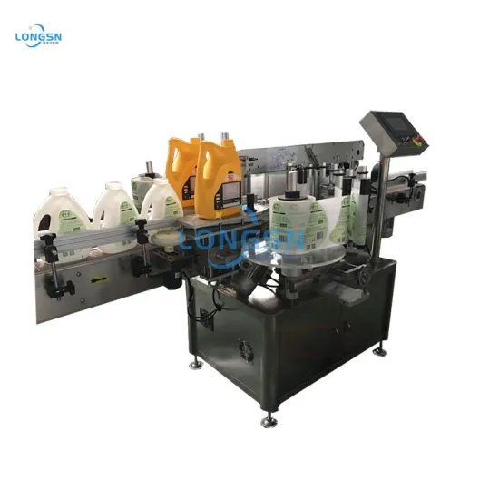 Automatic Label Machine for Glass Bottles and Plastic Jars