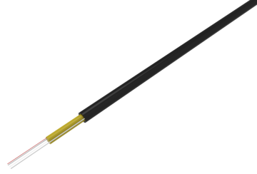 Single Jacket Fiber Optic Drop Cable With FRP