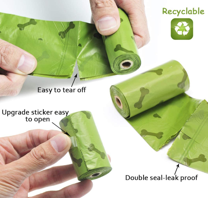 18 Refills Rolls Compostable Pet poop Bags