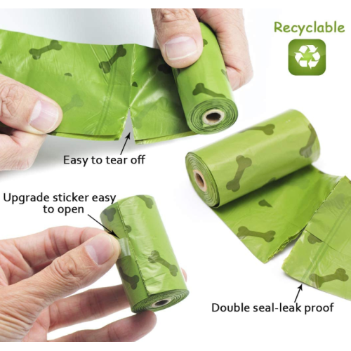 18 Wkłady Rolls Compostable Pet Poop Torby