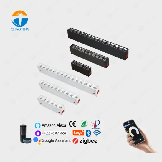 Aluminum Cob Track Light Recessed Surface Ceiling Mounted Rail Lighting System