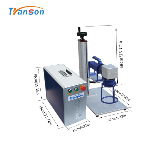 Machine de marquage laser à fibre portable 20w