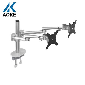 Adjustable Gas Spring Desk Mount Stand for Laptop and Computer: Modern Office Solution