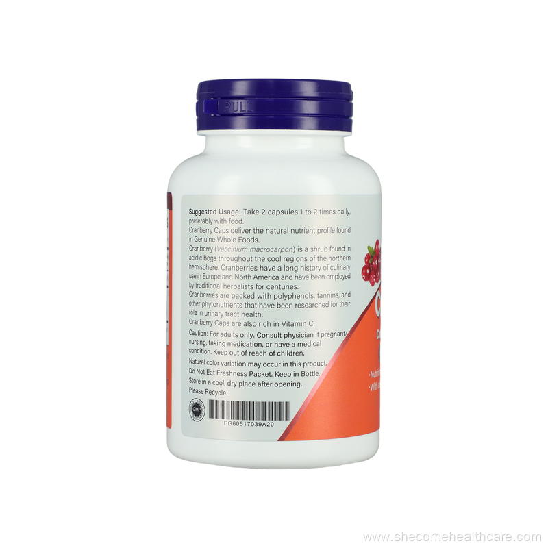Cranberry healthy urinary Concentrate and Vitamin C Capsules