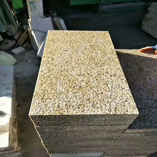 Yellow rust stone fire board
