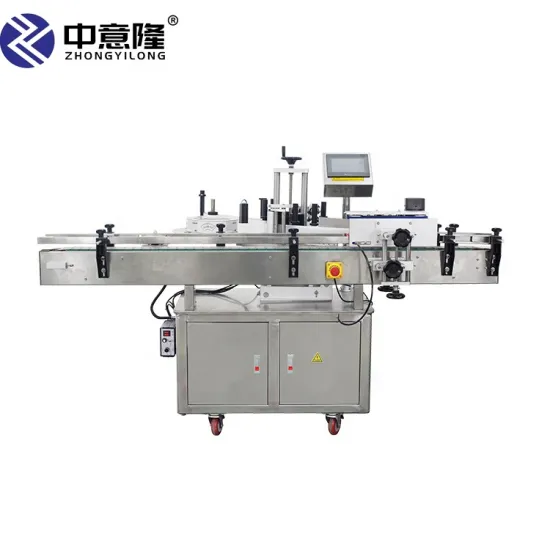 Fully Automatic Round Bottle Labeling Machine for Water Bottles and Sticker Printing