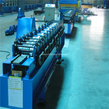Steel CZ purlin rolling forming machine