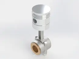 Diesel Engine Parts  Forged Piston