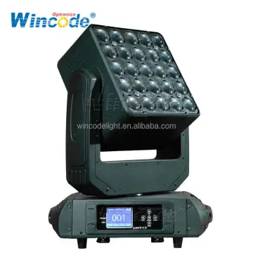 Artnet Controlled Pixel Mapping LED Zoom Matrix Beam Moving Head Light