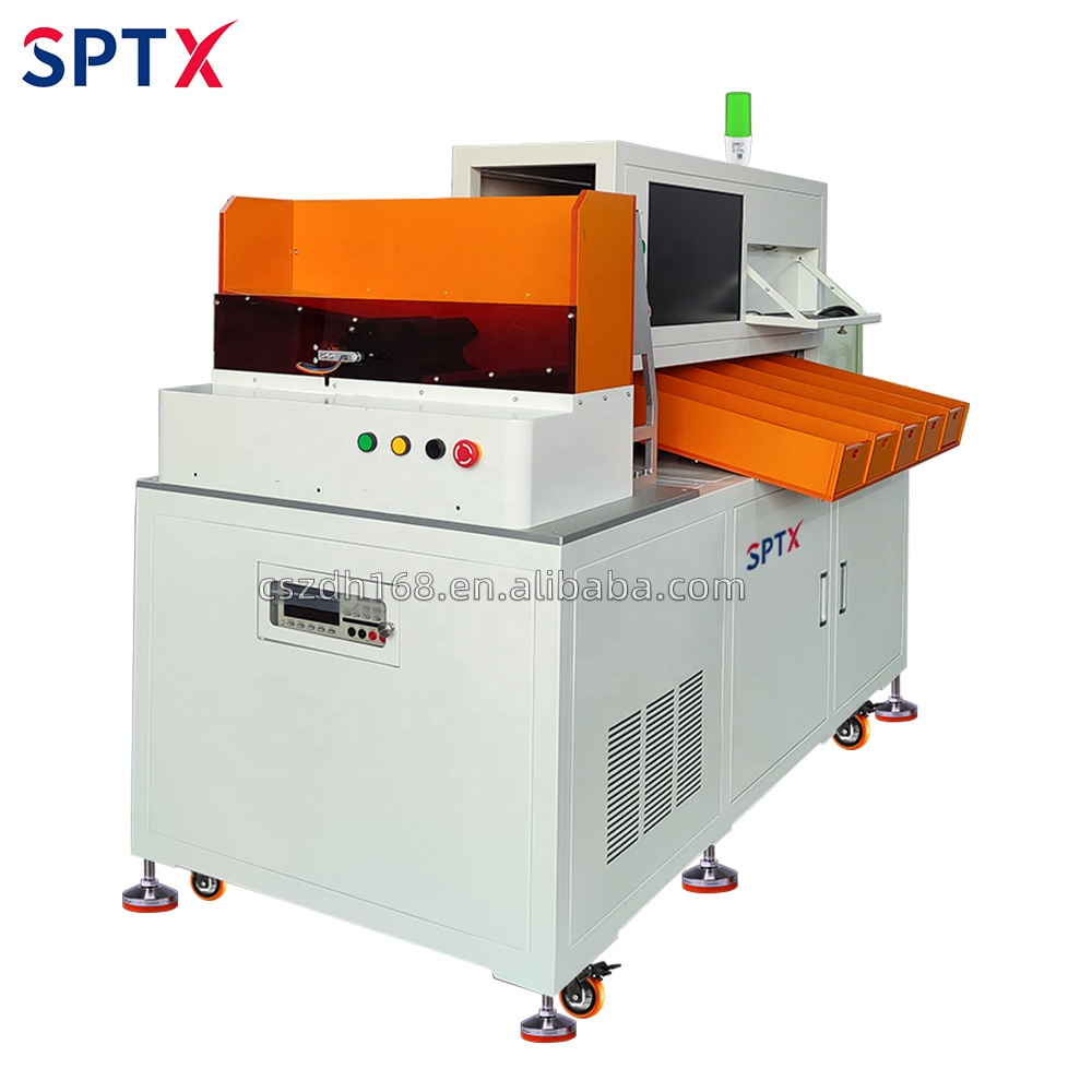 10 Channel Automatic Battery Sorting Machine For 33140 Cylindrical ...