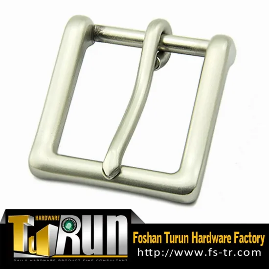 2016 new design 40mm silver fashion metal man pin belt buckle