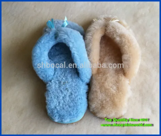 Top quality sheepskin fancy flip top sandals                        
                                                Quality Choice