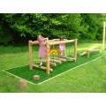 معدات ملعب الأطفال الخشبية التجارية للبيع