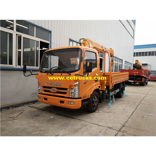 CAMC Folding 8ton Truck Mounted Cranes