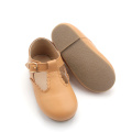 Wholesale T bar Shoes Leather Baby Dress Shoes