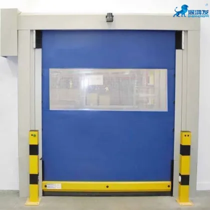 PVC Transparent Window Fast Door