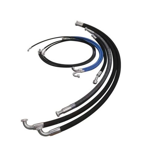 High Pressure Hydraulic Rubber Braided Hose Assembly