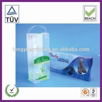 plastic baby shoe box packaging