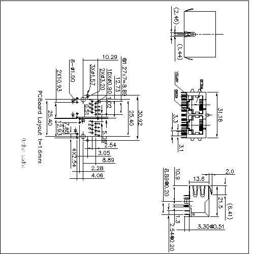 ATRJ5922-8P8C-X-1X2P-C-B