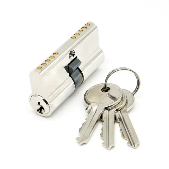 High Security Double Open Brass Door Lock Cylinder