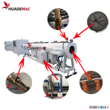 Tanque de vacío de máquina de tubería de plástico PE HDPE PPR