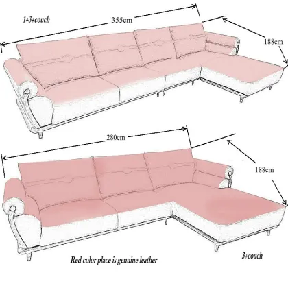 New Model Sleeper Comfort Living Room Sofa