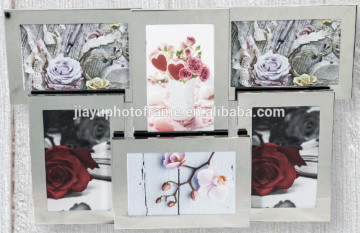Elegant Design Wall Picture Frame , Multiple Photo Frame Wall , Stainless Steel Collage Frame