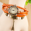 Popular Girls Classical Leather Band Wristwatches